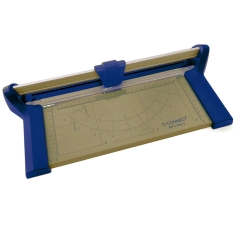 Rollen-Schneidemaschine grau/blau für A4