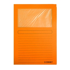 Umlaufmappe, A4, Pappe, orange