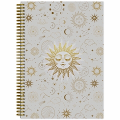 Spiral-Notizbuch Sun, A4, 70g/m², 100 Blatt, 4 Lineaturen, sortiert