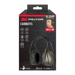 Kapselgehörschutz Peltor™ H520A, 94-105 dB, schwarz