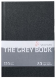 TheGreyBook - A5 HF, 120 g/qm, grau, 40 Blatt