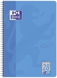 Collegeblock Touch LIN 28 - A4+, 80 Blatt, 90 g/qm, meerblau