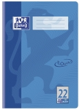Heft A4 / 16 Blatt Lineatur 22 - Touch hellblau