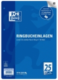 Ringbucheinlage LIN25 - A4, liniert, 90g/qm, 4-fach gelocht, 50 Blatt