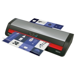 Laminiergerät 480, A3, 75-175 Micron, schwarz/silber/rot