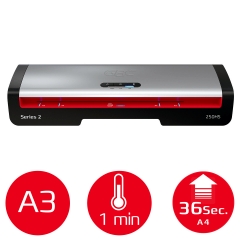 Laminiergerät 250HS, A3, 75-125 Micron, schwarz/silber/rot