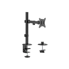 Monitor LCD-TV-Tischhalterung, 17"-32", 45° neigbar, schwarz