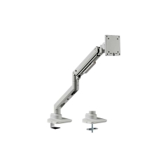 Schwerlast-Monitor-Tischhalterung, 17"-49", neigbar, weiß