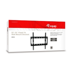 Feste TV-Wandhalterung, 32"-55", schwarz