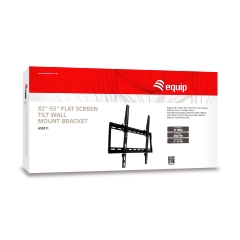 TV-Wandhalterung, 32"-55", 14° neigbar, schwarz