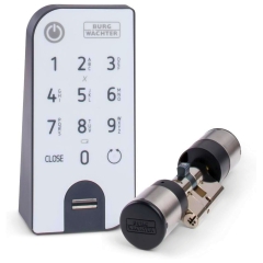 Türzylinder + Fingerprint Tastatur Set ENTRYeasy 7602 FP