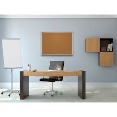 Kork-Notiztafel U-Act!Line®, Aluminiumrahmen, 600 x 450 mm, kork