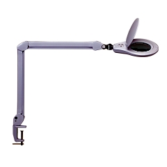 LED-Leuchtenlupe MAULsource, Klemmfuß, dimmbar, 6.5000 Kelvin, weiß