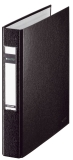 4213 Standard Ringbuch - A5, 25mm, 2 Ringe, PP, schwarz