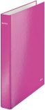 4241 Ringbuch WOW, A4 maxi, PP, 2 Ringe Ø25 mm, pink metallic