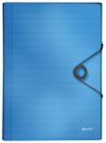 4579 Fächermappe Solid - 6 Fächer, A4, 250 Blatt, PP, hellblau