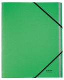3915 Ordnungsmappe Recycle - A4, 12 Fächer, Karton (RC), klimaneutral, grün