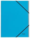 3914 Ordnungsmappe Recycle - A4, 6 Fächer, Karton (RC), klimaneutral, blau