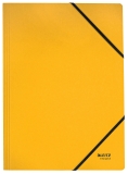 3908 Eckspanner Recycle - A4, 250 Blatt, Gummizug, Karton (RC), klimaneutral, gelb
