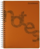 Collegeblock PP Cover - A4, kariert, orange