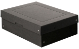 Aufbewahrungsbox - A4, 100 mm, schwarz