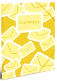 7129 Postmappe - A4, mit Gummizug, PP
