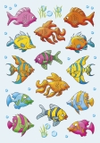 3333 Sticker DECOR Fische