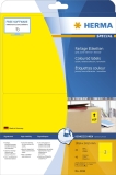 4496 Etiketten gelb 199,6x143,5 mm Papier matt 40 St. ablösbar