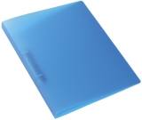 Schulordner - A4, 2-D-Ring Ø25 mm, transluzent hellblau