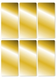 15285 Schmucketikett - 26 x 54 mm, 18 Stück, gold