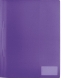 Schnellhefter - A4, PP, transluzent violett