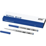Kugelschreibermine - F, 2 Minen, royal blue