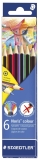 Farbstifte Noris® colour - 3 mm, Kartonetui 6 Farben