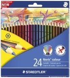 Farbstifte Noris® colour - 3 mm, Kartonetui 24 Farben