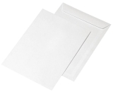 Versandtasche - C4, haftklebend, o. F., weiß, Innendruck, 90 g/qm, 250 Stück