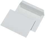 Briefumschläge C6 (162x114 mm), ohne Fenster, haftklebend, 80 g/qm, 1.000 Stück