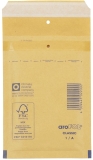 Luftpolstertaschen Nr. 1, 100x165 mm, goldgelb/braun, 200 Stück