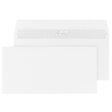Briefhülle - DL, weiß, haftklebend, Innendruck, 100 g/qm, 500 Stück