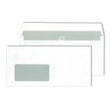 Briefhülle - C6/5, weiß, haftklebend, Innendruck, 80 g/qm, 500 Stück