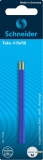 Kugelschreibermine Take 4 Refill - M, blau (dokumentenecht), 2 Stück