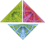 Geometrie-Dreieck SOFTIE®FLEX - 16 cm, flexibel, sortiert