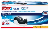 Tischabroller Easy Cut® Orca - für Rollen bis 33m : 19mm, schwarz/weiß