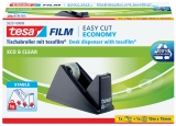 Tischabroller Easy Cut® Economy - für Rollen bis 33 m x 19 mm, gefüllt, schwarz
