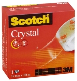 Klebeband Crystal Clear 600, Zellulose Acetat, 10 m x 19 mm