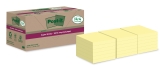 Haftnotiz Super Sticky 100% Recycling Notes - 76 x 76 mm, gelb, 14+4x 70 Blatt