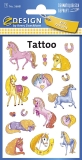 Z-Design 56681, Kinder Tattoos, Pferde, 1 Bogen/17 Tattoo
