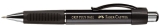 Kugelschreiber GRIP PLUS BALL - 0,5 mm, metallic-schwarz