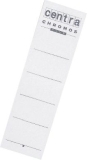 Rückenschilder zum Einstecken - Karton, kurz/breit, 10 Stück, weiß