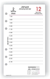 Ersatzkalendarium Tagesplan - A6, 1 Tag / 1 Seite