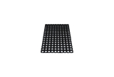 Ringgummimatte Eazycare Scrub - 40 x 60 cm, schwarz